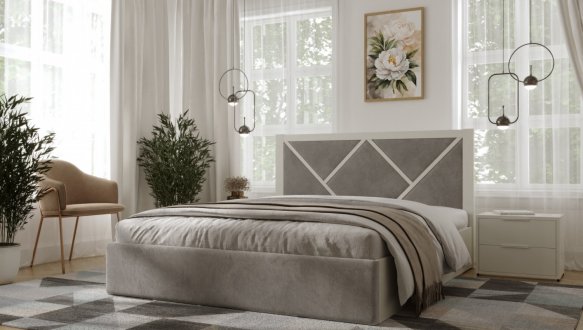 Ліжко дерев'яне DrevKO Стиль 2 Емаль 0