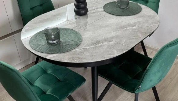 Стіл кухонний розкладний Джем Oliver / Олівер 100-135 см 1