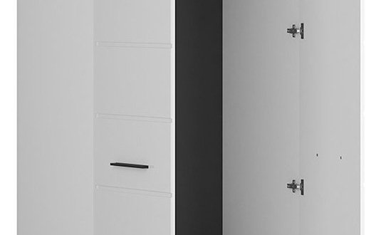 Шкаф SZF2D/20/10 BRW Poland Fever 2 дверный белый 100 см 6