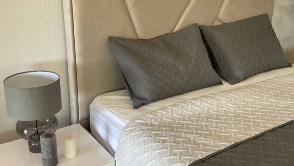 Кровать мягкая двуспальная Городок меблі Капри без подьемного механизма 3