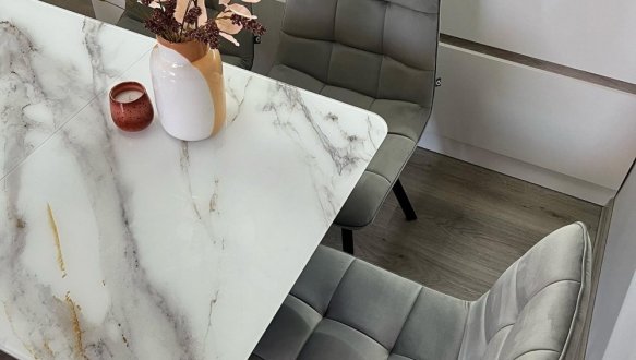 Стіл кухонний розкладний Джем Slide / Слайд 120-160 см 17