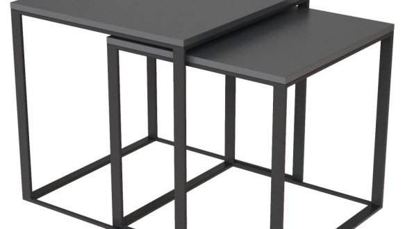 Журнальний стіл лофт (набір 2 в 1) Art in Head Ascet / Аскет 6