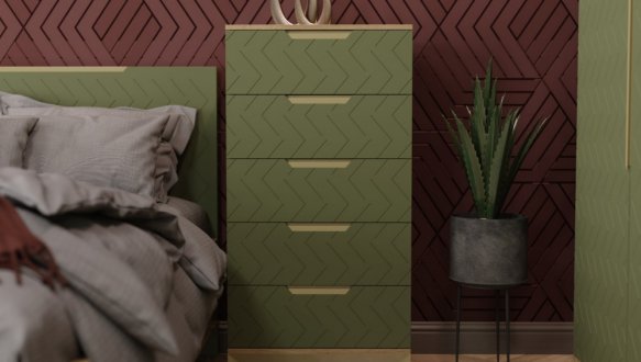 Комод 1200 Сван 6