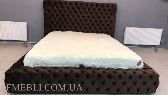 Ліжко м'яке двоспальне Емілія 4