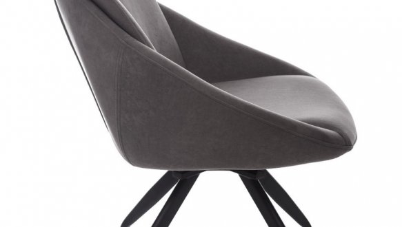 Стілець поворотний R-65 сірий 0