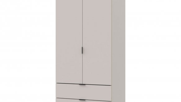 Шкаф для одежды Дорос Гелар кашемир 2-х дверный 77,5 см