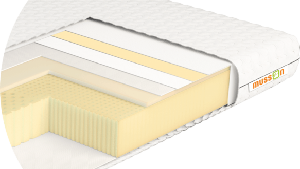 Матрас ЭКОЛАТЕКС МЕМОРИ SOFT / TM MUSSON 2