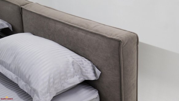 Ліжко м'яке двоспальне Шик Галичина Балі Слім з підйомним механізмом та нішею для білизни 5