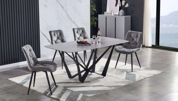 Стул STYLE светло-серый 4