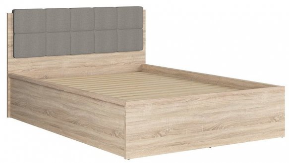 Ліжко з м'яким узголів'ям LOZ/140/A Tetrix 4