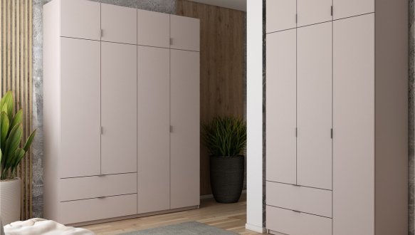 Шкаф для одежды Дорос Лукас кашемир 7 дверный 300 см 6