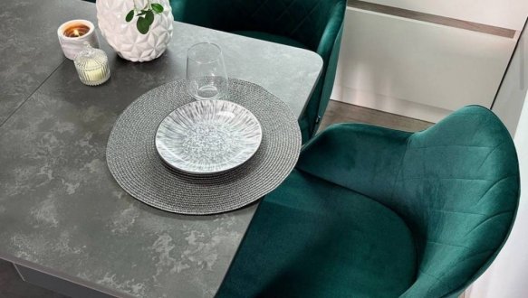 Стул Луна металлические ножки 1