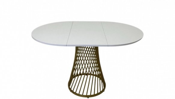 Стіл круглий розкладний MebliRoMax Rondo slide / Рондо Слайд D900 14