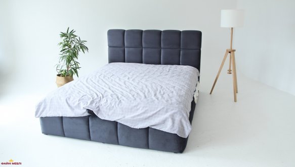 Ліжко м'яке двоспальне Тейлор з підйомним механізмом та нішею для білизни 14