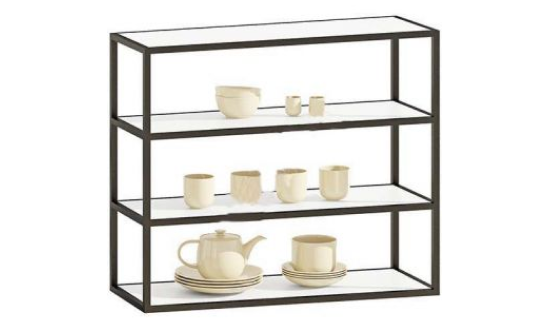 Тумба верхняя В80.72 металл.открытая Альфа ручка