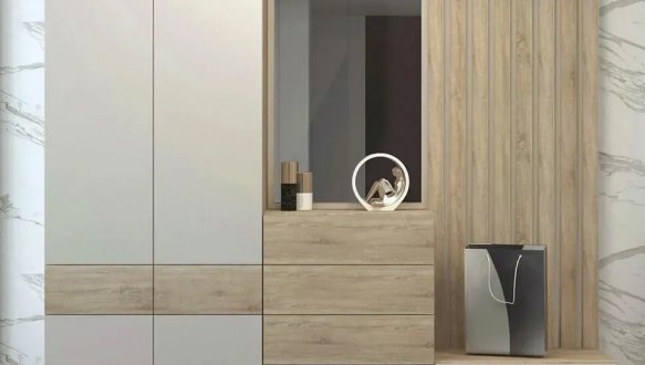 Вешалка WIE67 Ветро Дуб сонома / Кашемир 2