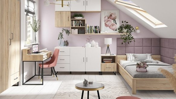 Тумба приліжкова KOM/50/50/40/4 Modeo 0