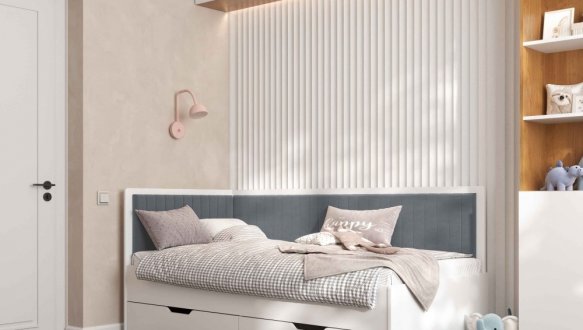 Ліжко однаспальне Бруклін 2