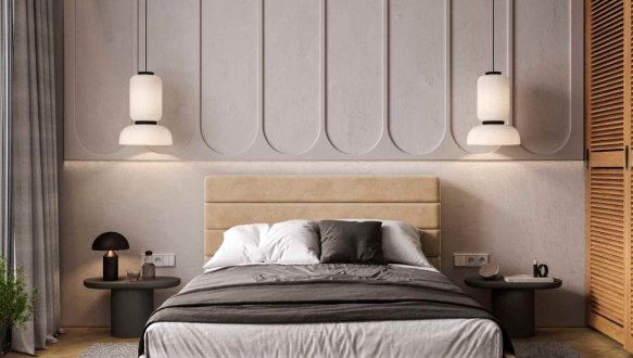 Кровать мягкая Виорина деко Street / Стрит с подъемным механизмом и нишей для белья 0