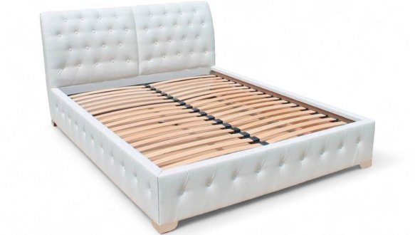 Ліжко м'яке двоспальне Городок меблі Октавія без підйомного механізму 1