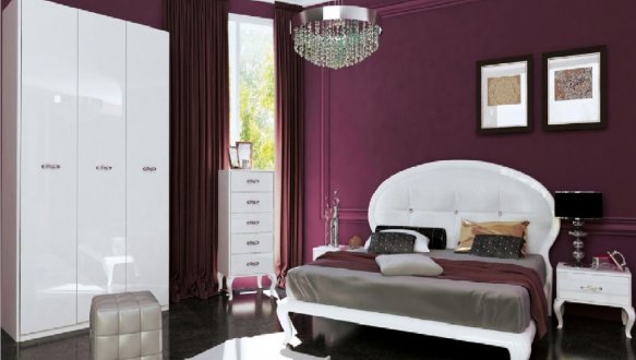 Кровать с мягкой спинкой 1,6х2,0 Империя 0