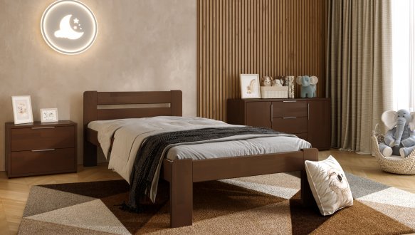 Дитяче ліжко дерев'яне DrevKO Еко