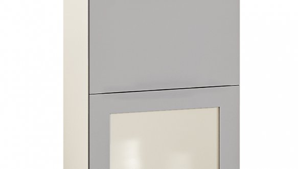 Тумба верхняя В60.92.1Д1СК. Бар Сушка Gola ручка Окрашенный Высокий Глянец