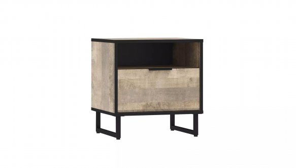 Приліжкова тумба Moreli Forte/Форте Дуб гранж пісочний