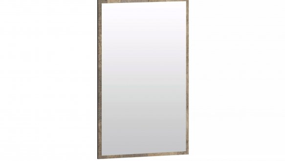 Зеркало дуб гранж песочный F-0002