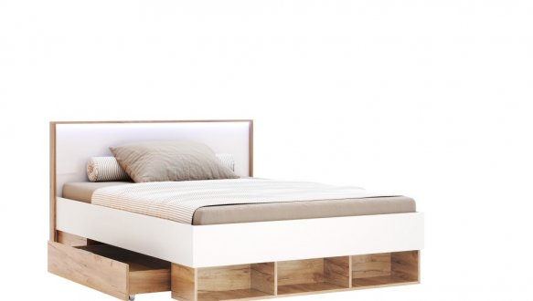 Ліжко 1.4х2.0 з шухлядами Асті Джуніор 0