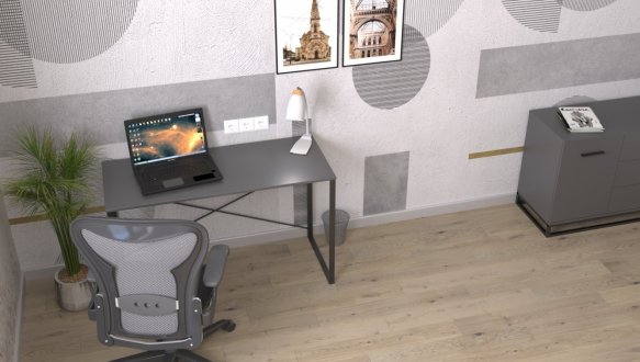 Стол письменный Art in Head Line Ascet / Аскет Графит 1