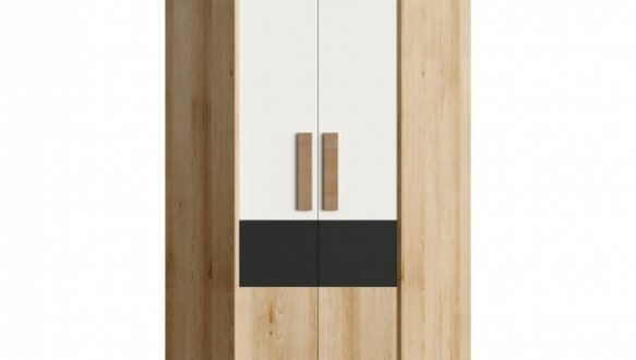 Шафа кутова Сокме Айго 2 дверна бук пісочний 82 см 1