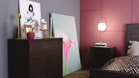 Комод на 3 ящика Art in Head Light / Лайт 1