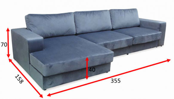 Кутовий диван Магнат 3 2