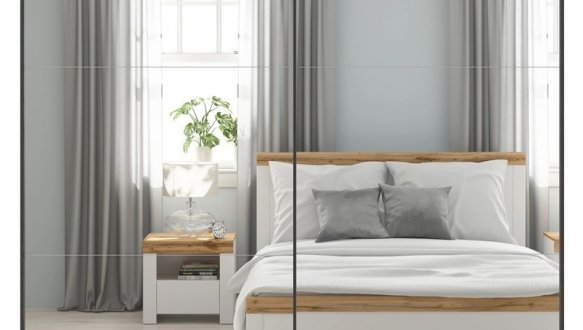 Шафа-купе із дзеркалами SZF/183/2M Tetrix1 3