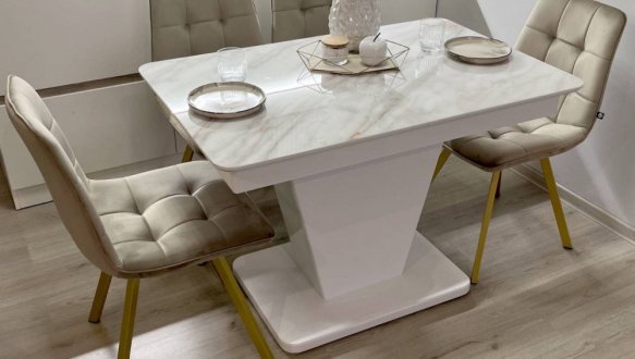 Стіл кухонний розкладний Джем Slide / Слайд 110-150 см 0