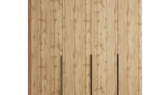 Шафа Mebelstar Оскар чотирьохдверна з антресоллю Дуб тахо 200 см 2