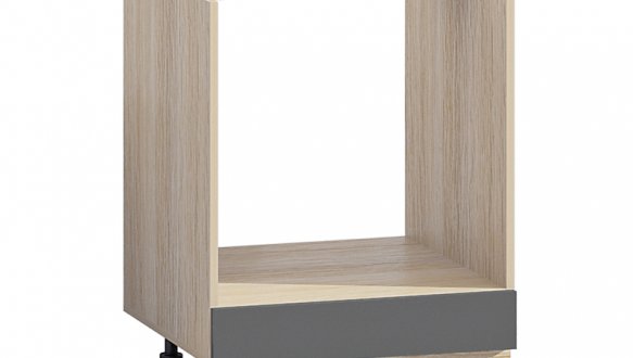 Тумба нижняя Н60.82 под духовку Хай-Тек глянец перламутр