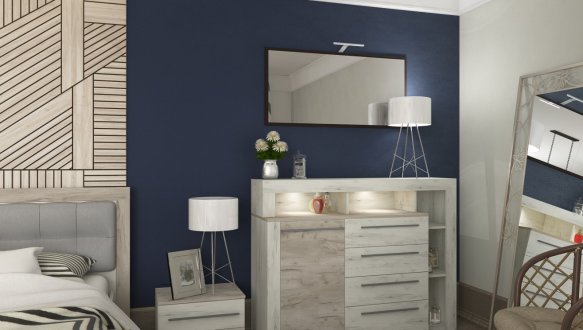 Модульная спальня Милана 1