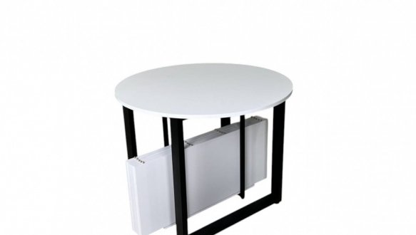 Стіл розкладний трансформер MebliRoMax Long Round / Лонг Раунд 90-350 см 4