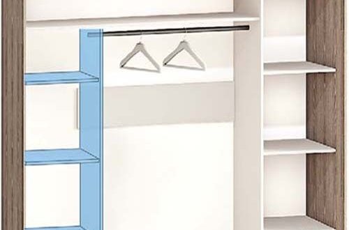 Шафа-купе Комфорт меблі Валенсія фарбований високий глянець 2 дверна 180 см 0