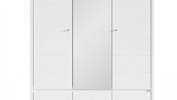 Спальня Kristina/Кристина ВМК-Украина №1 с шкафом 5D2S и тумбами 3