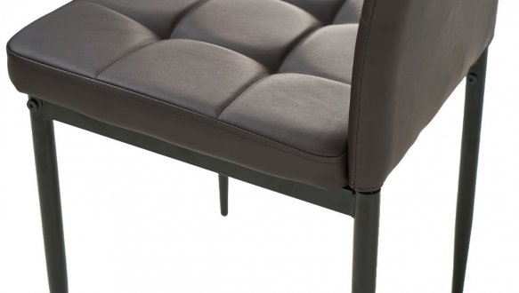 Стул N-66-2 коричневый + черный 2