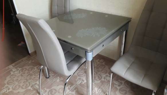 Стол GD-082 Темный беж 2