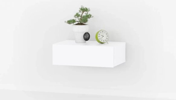 Навесная прикроватная тумба GТ0102 0