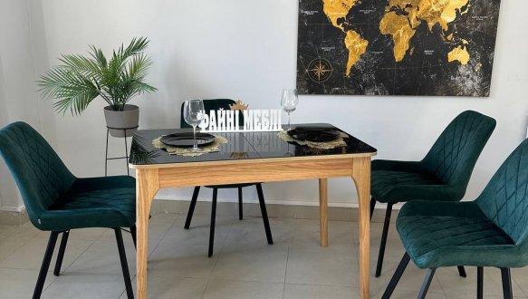 Стіл розкладний Nord чорний АКЦІЯ 4