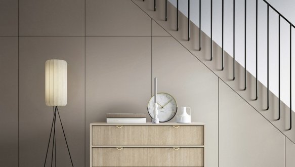 Комод беж песочный/пихта сканди Forest KSZ106