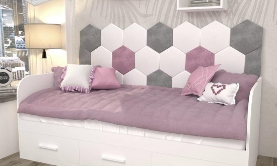 Кровать Элии спинка соты