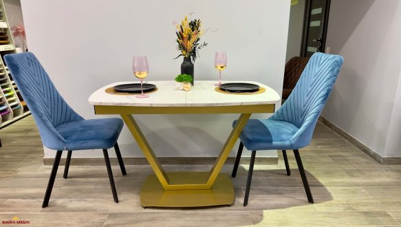 Стіл розкладний MebliRoMax Viro slide / Віро Слайд 140-180 см 5