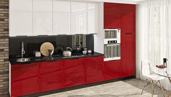 Модульна кухня Хай-тек глянець 22